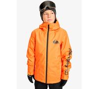 Quiksilver Veste de Snow Mission Jacket Garçon 8-16 Ans Orange 16