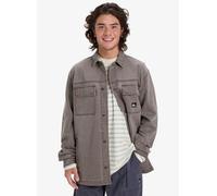 Vêtements Quiksilver Mohab Washed Twill Ls Shirt pour Homme M Marron