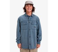 Vêtements Quiksilver Mohab Washed Twill Ls Shirt pour Homme XXL Bleu