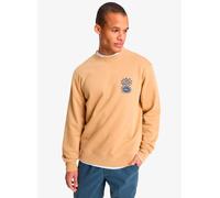 Vêtements Quiksilver Salt Water Graphic Crew pour Homme M Beige