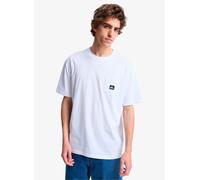 Quiksilver T-shirt Salt Water Pocket manches courtes poche Blanc M Homme
