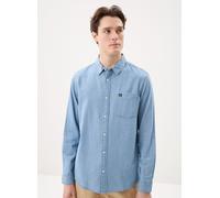 Vêtements Quiksilver Smoke Trail Chambray Ls pour L Bleu