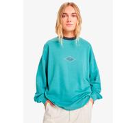Vêtements Quiksilver Standard Crew pour Femme XS Bleu