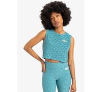 Vêtements Quiksilver The Wine Tank EQWKT03191 pour Femme L Bleu