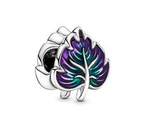 Vêtements Quotidiens, Shopping, Voyage Accessoires de Fête Coeur d'Argent Fleur Feuille Charm Perle Charms Perles Argent Bracelet pour Femmes Bijoux Bricolage Cadeau Pratique Et Nice