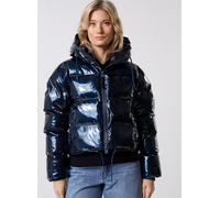 Vêtements RAINS Alta Short Puffer Jacket W3T3 pour Femme XL Bleu