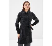 Vêtements RAINS Curve Long Jacket W3 pour Femme S Noir