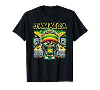 Vêtements Reggae Jamaïque Vacances Vêtements Yeah Mon Jamaïque T-Shirt
