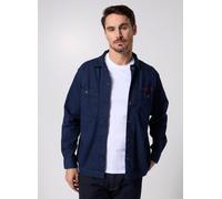 Vêtements Replay Chemise 10 OZ COTTON/HEMP INDIGO DENIM pour Homme S Bleu