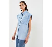Vêtements Replay Chemise manche courte denim pour Accessoires S Bleu