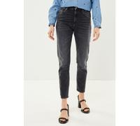 Vêtements Replay MAIJKE jean coupe droit noir delavé pour Femme 24 X 28 Gris