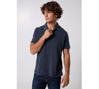 Vêtements Replay Polo MARBLE DYED COTTON PIQUET COUPE REGULAR pour Homme L Bleu