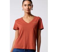 Vêtements Replay TShirt G. DYED OPEN END HAND DRY JERSEY pour Femme L Orange