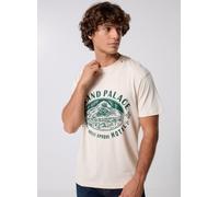 Vêtements Replay TShirt PIECE DYED HEAVY COTTON JERSEY COUPE RELAXED pour Homme L Blanc