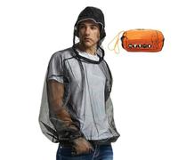 Vêtements résistants à la mouche - chemise anti-insecte, épaule de repousser les moustiques, équipement de bogues en plein air | Vêtements résistants à la mouche respirante pour la protection pendant