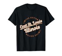 Vêtements Retro Athletic East St. Louis IL T-Shirt
