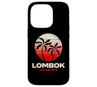 Vêtements rétro Lombok Indonesia pour Coucher de Soleil Coque pour iPhone 14 Pro