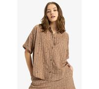 Vêtements Roxy Beach Nostalgia Eyelet ERJWT03664 pour Femme M Marron