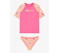 Vêtements Roxy Check Tw Ss Lycra Set pour Enfant 6A Rose
