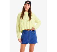 Vêtements Roxy Chloe Kim Mini Moto Skirt pour Femme S Bleu