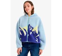Vêtements Roxy Chloe Kim Print Polar pour Femme L Bleu