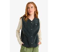 Polaire femmes Roxy ICONIC TOWN VEST Gris EU S