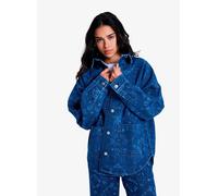 Vêtements Roxy Kick Back Washed Denim pour Femme XS Bleu
