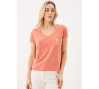 Roxy - Women's Laguna Green V Neck - T-shirt - M - apricot brandy