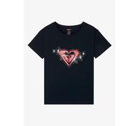 Roxy T-Shirt Manche Courtes LILYREGULAR Night Fille Noir