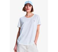 Roxy - Women's Oceanwave Regular Emby - T-shirt - XL - egret