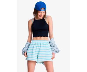 Vêtements Roxy Perfect Stripe Short pour Femme M Bleu