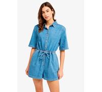 Roxy Combinaison Real Tomorrow Denim Surf Wash pour femme Coton biologique Bleu Taille L