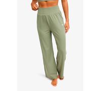 Vêtements Roxy Rise & Vibe Rib Smoked Pants pour Femme S Vert