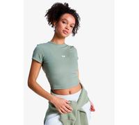 Roxy Rise & Vibe Short Sleeve Top Vert L Femme