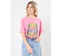 Vêtements Roxy Sunnyoversize Optic Wash ERJZT05905 pour Accessoires XL Rose
