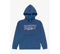 Sweat à capuche Roxy Surf Feeling Brushed Vintage bleu foncé fille - 12