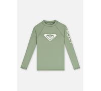 Roxy Fille Whole Hearted Ls T-Shirt, Basil, 8 Ans EU