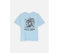 Vêtements Salty Crew Surf Shark Boys Ss Tee pour Enfant 8A - 10A Bleu