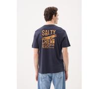 Salty Crew Tried And True Short Sleeve T-shirt Bleu S Homme