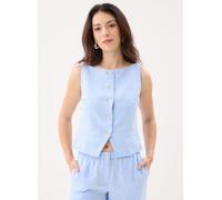 Vêtements Samsoe Samsoe Saloves vest 14329 pour Femme S Bleu