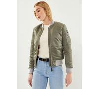 Vêtements Schott Blouson Bomber Femme Nylon Eco Schott pour Accessoires XS Vert