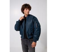 Schott NYC AIRFORCE90RS Jacket, Bleu Marine, M Homme