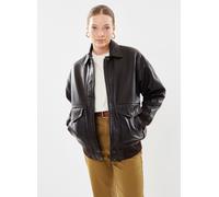 Vêtements Schott Blouson Pilote Cuir-LCWDAISY pour Femme S Marron