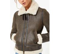 Schott NYC Veste mi-saison brun foncé, Taille XL