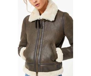 Vêtements Schott Bombardier Lcw 1257 W pour Femme L Marron