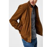 Vêtements Schott Bomber Casual Suede-LC300 pour Homme S Marron