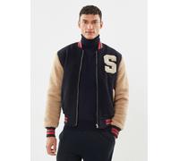 Vêtements Schott Bombers En Sherpa pour S Bleu