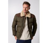 Vêtements Schott Doudoune Bicolore Schott ROCKHILL pour Homme XL Vert