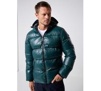 Vêtements Schott Doudoune Brillante A Capuche Schott pour Homme XL Vert