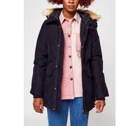 Schott NYC Mixte Jktnellyw PARKA CAPUCHE FAUSSE FOURRURE SCHOTT, Noir, XL EU